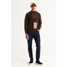 Altınyıldız Classics 4A4924100057 Siyah Yarım Balıkçı Yaka Standart Erkek Kazak