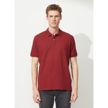Altınyıldız Classics 4A9000000002 Polo Yaka Bordo Erkek T Shirt