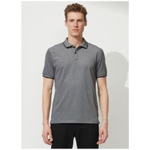Altınyıldız Classics 4A9000000003 Polo Yaka Siyah Beyaz Erkek T Shirt