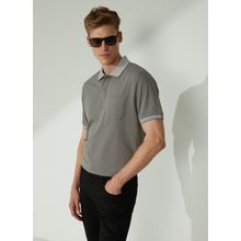 Altınyıldız Classics 4A9000000004 Polo Yaka Gri Erkek T Shirt