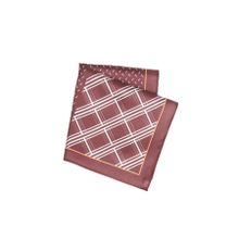 Altınyıldız Classics Desenli Bordo-Beyaz Klasik Mendil