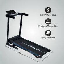 Altis Proincline Manuel Eğimli Koşu Bandı