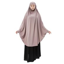 Altobeh Sufle Hijab Koyu Gül Kurusu Medine İpeği Çarşaf Üstü Peçeli Kadın Tesettür