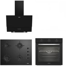 Altus ALA 321 B - ALA 159 GB - ALA 535 B Siyah 3'lü Ankastre Set