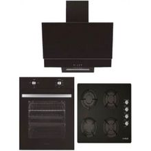 Alveus F17-GLS 640-MFA 605 Siyah 3'lü Ankastre Set