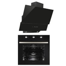 Alveus İnci MFA 614 - MOD 3000 2'li Siyah Ankastre Set