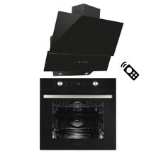 Alveus Majestic MFA 627 - MOD 3000 2'li Siyah Ankastre Set