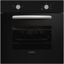 Alveus Mfa 604M BL 3 Programlı Siyah Ankastre Fırın