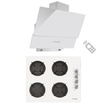 Alveus Pure MOD3000 - GLS640 Beyaz 2'li Ankastre Set