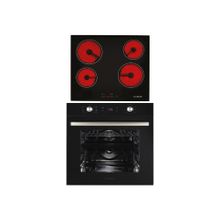 Alveus Vitro 641 - MFA 627 Siyah 2'li Ankastre Set