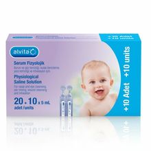 Alvita 20 10x5 ml Fizyolojik 30 Flakon Serum