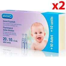 Alvita 30 Flakon 5 ml 2 Adet Serum Fizyolojik
