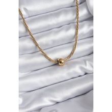 AlyaStore 316L Çelik Gold Renk Kadın Şans Kolyesi
