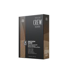 American Crew Precision Blend Erkeklere Özel Amonyaksız Doğal Beyaz 3x40 ml 4/5 Medium Natural Kapatıcı Saç Boyası