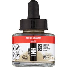 Amsterdam 30 ml Pewter Akrilik Mürekkebi
