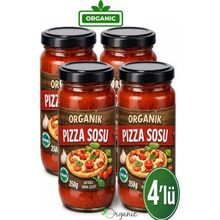 Anadolunun Özü Organik Pizza Sosu 4'lü Set - 1,4 kg