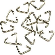 Anahtarlık Montaj Halkası Üçgen Takı Bağlantı Halkası 14x11 MM (1000 Adet) Gümüş