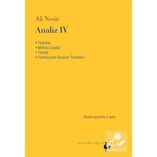 ANALIZ IV - ALI NESIN