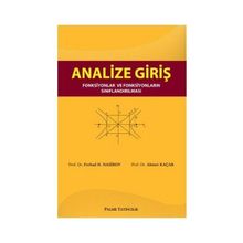 ANALIZE GİRİŞ FONKSIYONLAR VE FONKSIYONLARIN SINIFLANDIRILMASI - FERHAD H. NASIBOV;AHMET KAÇAR