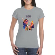 Anason İşleri İstanbul Sözleşmesi Yaşatır Gri AS1 Alpha Kadın T-shirt