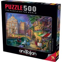 Anatolian 3633 Romantik Venedik 500 Parça Puzzle