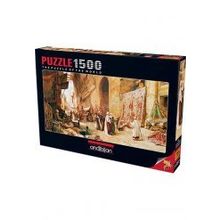 Anatolian Kahire'De Halı Pazarı 1500 Parça Puzzle