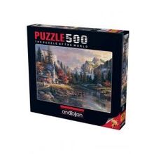 Anatolian Vadinin Sonundaki Ev 500 Parça Puzzle