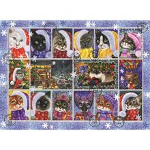 Anatolian Yeni Yıl Kedileri 1000 Parça Puzzle