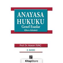 Anayasa Hukuku Genel Esaslar - Murat Erdoğan