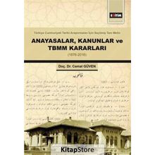 Anayasalar Kanunlar ve TBMM Kararları - Cemal Güven