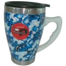 Andoutdoor AND333 Içi Çelik Dışı Desenli Seramik Kupa