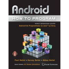 Android How To Program - Palme Yayınları