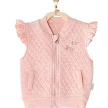 Andywawa Pembe AC23326 Kız Bebek Fermuarlı Yelek