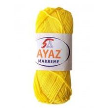 Angel Çanta Aksesuar 100 Gram Polyester Makrome No:5 Sarı