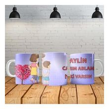 Angel Of Life Canım Ablam Kişiye Özel Baskılı Yeni Tasarım Sihirli Kupa Bardak