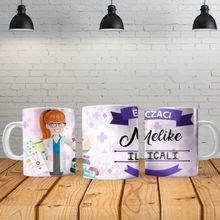 Angel Of Life Eczacı Kadın Kişiye Özel Baskılı Yeni Tasarım Kupa Bardak
