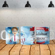 Angel Of Life Psikolog Kişiye Özel Baskılı Yeni Tasarım Sihirli Kupa Bardak