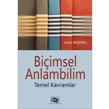 Anı Yayıncılık Biçimsel Anlambilim Temel Kavramlar