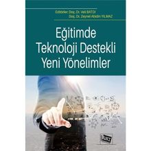 Anı Yayıncılık Eğitimde Teknoloji Destekli Yeni Yönelimler