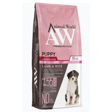 Animal World 15 KG Kuzu Etli Yavru Köpek Maması