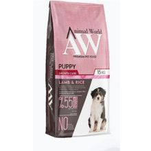 Animal World Kuzu Etli Büyük Irk 15 kg Yetişkin Kuru Köpek Maması