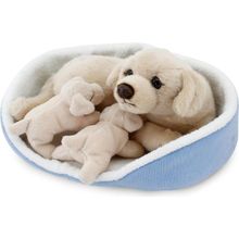 Animals Of The World Sepette Yavrulu Labrador Peluş Oyuncak