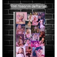 Anime And Your World Ariana Grande Özel Tasarım Defter