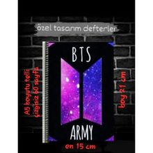 Anime And Your World Bts Özel Tasarım Defter