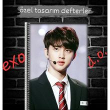 Anime And Your World Exo D.o Özel Tasarım Defter