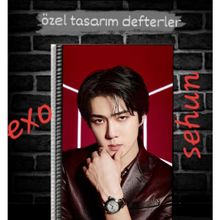 Anime And Your World Exo Sehun Özel Tasarım Defter