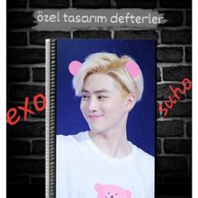 Anime And Your World Exo Suho Özel Tasarım Defter