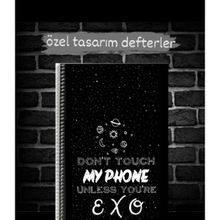 Anime And Your World Exo Temalı Özel Tasarım Defter
