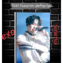 Anime And Your World Exo Xiumin Özel Tasarım Defter