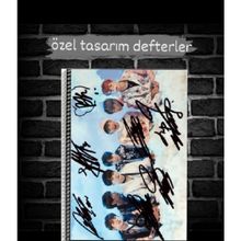 Anime And Your World İmzalı Bts Özel Tasarım Defter